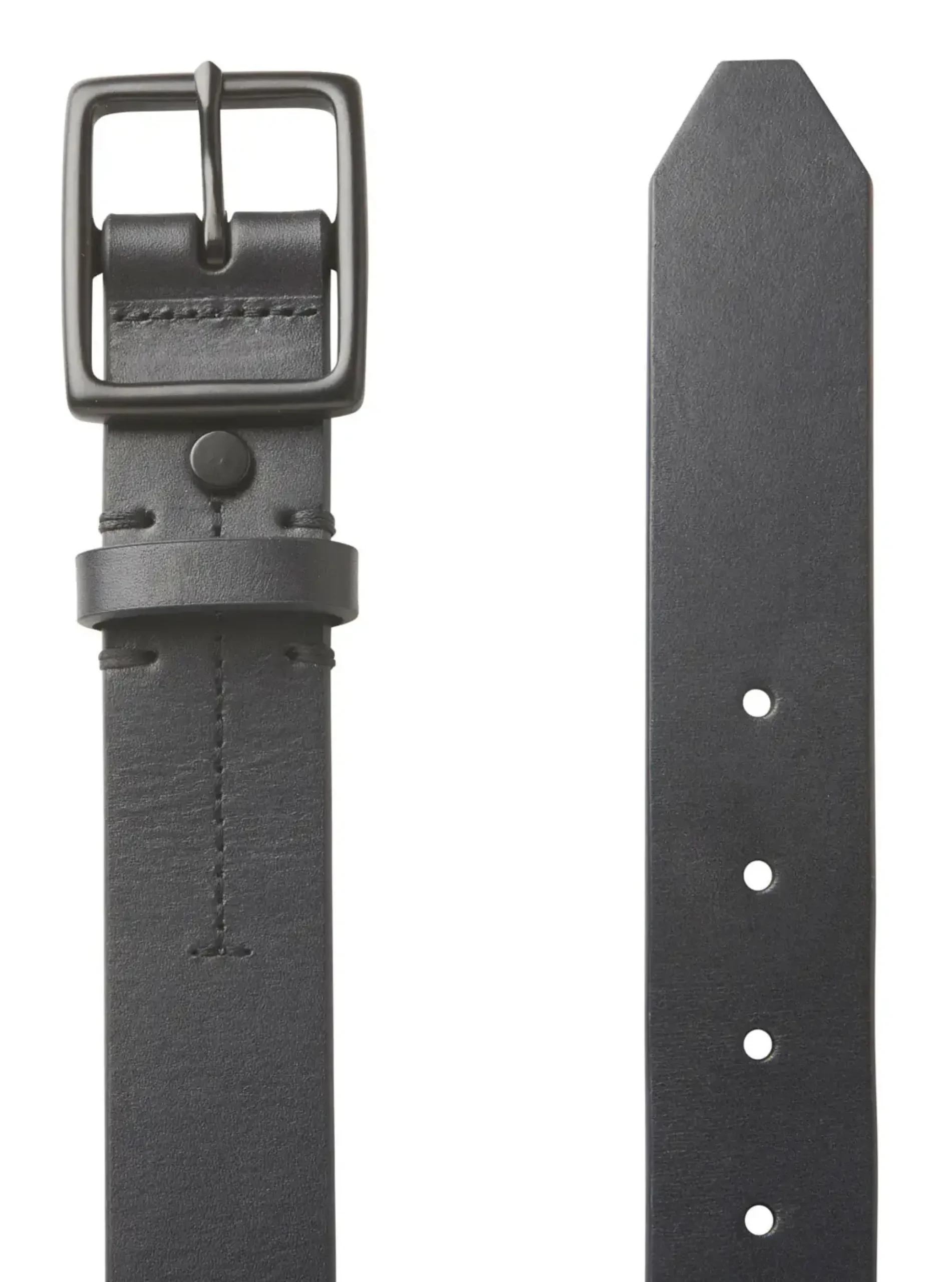Austin Jean Belt Black Leather