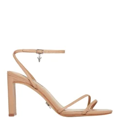 Callie Nude Leather Heel