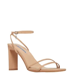 Callie Nude Leather Heel