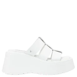 Capricorn White Leather Sandal