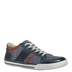 Cedric Navy Leather