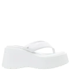 Cliche White Leather Sandal