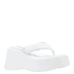 Cliche White Leather Sandal