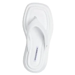Cliche White Leather Sandal
