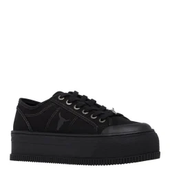Dealbreaker Black Canvas Sneaker