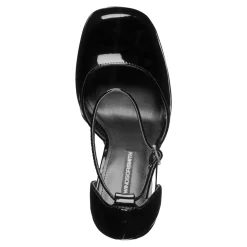 Diamonds Black Patent Leather