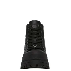 Disaster Black Leather Boot