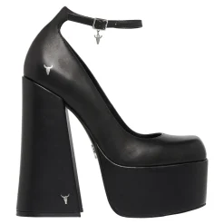 Dizzy Black Leather