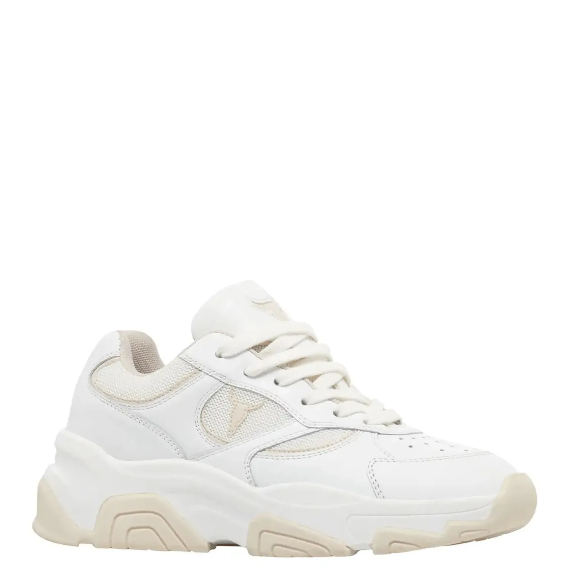 Ghosted White Leather / Blonde