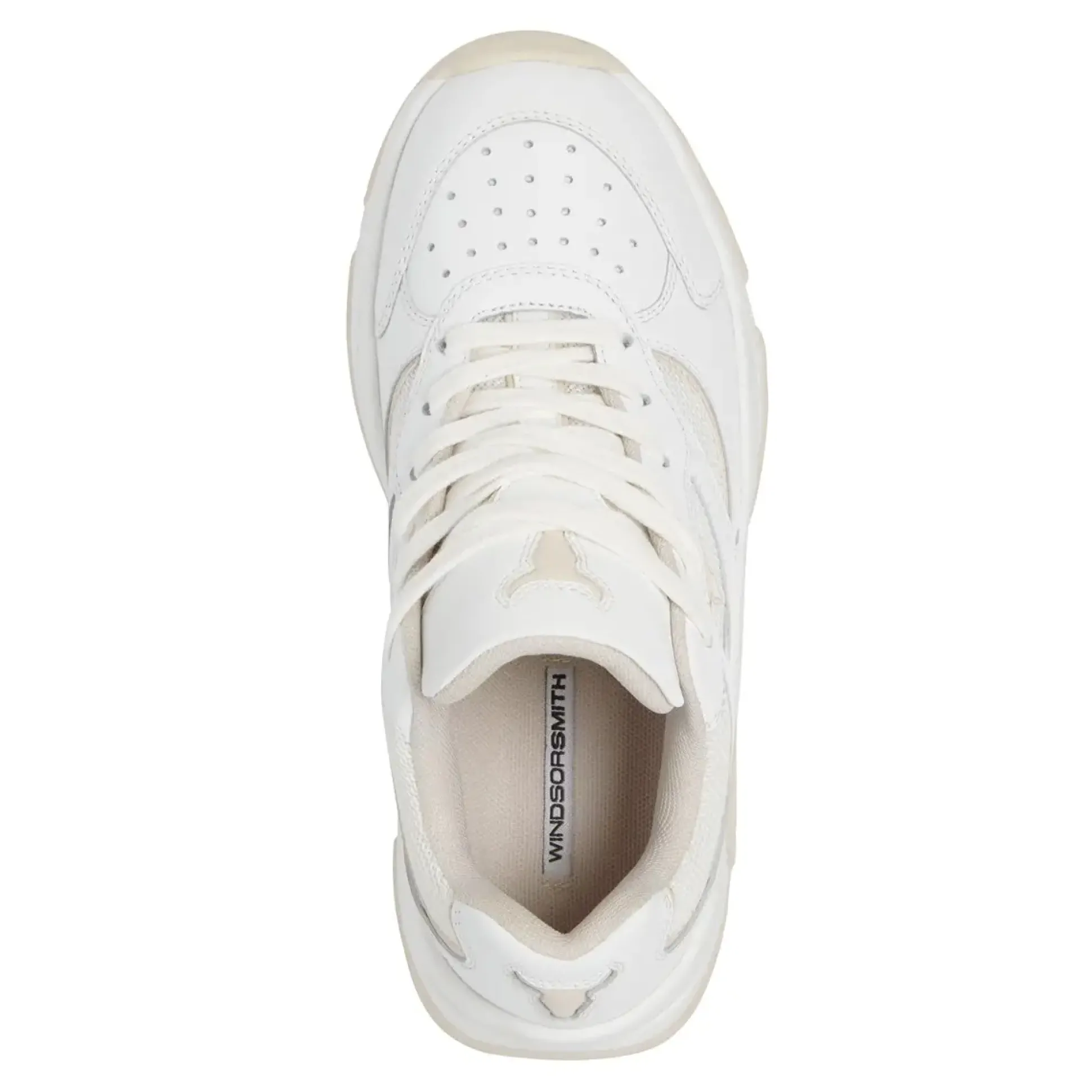 Ghosted White Leather / Blonde