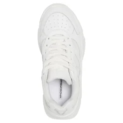 Ghosted White Leather / White