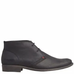 Harvard Black Oil Suede