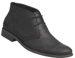 Harvard Black Oil Suede