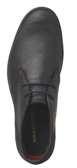 Harvard Black Oil Suede