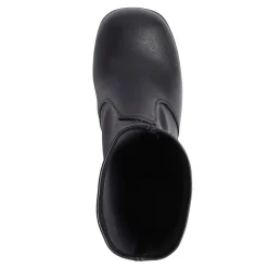 Hidden Black Stretch Sock Boot