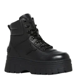 Laken Black Leather