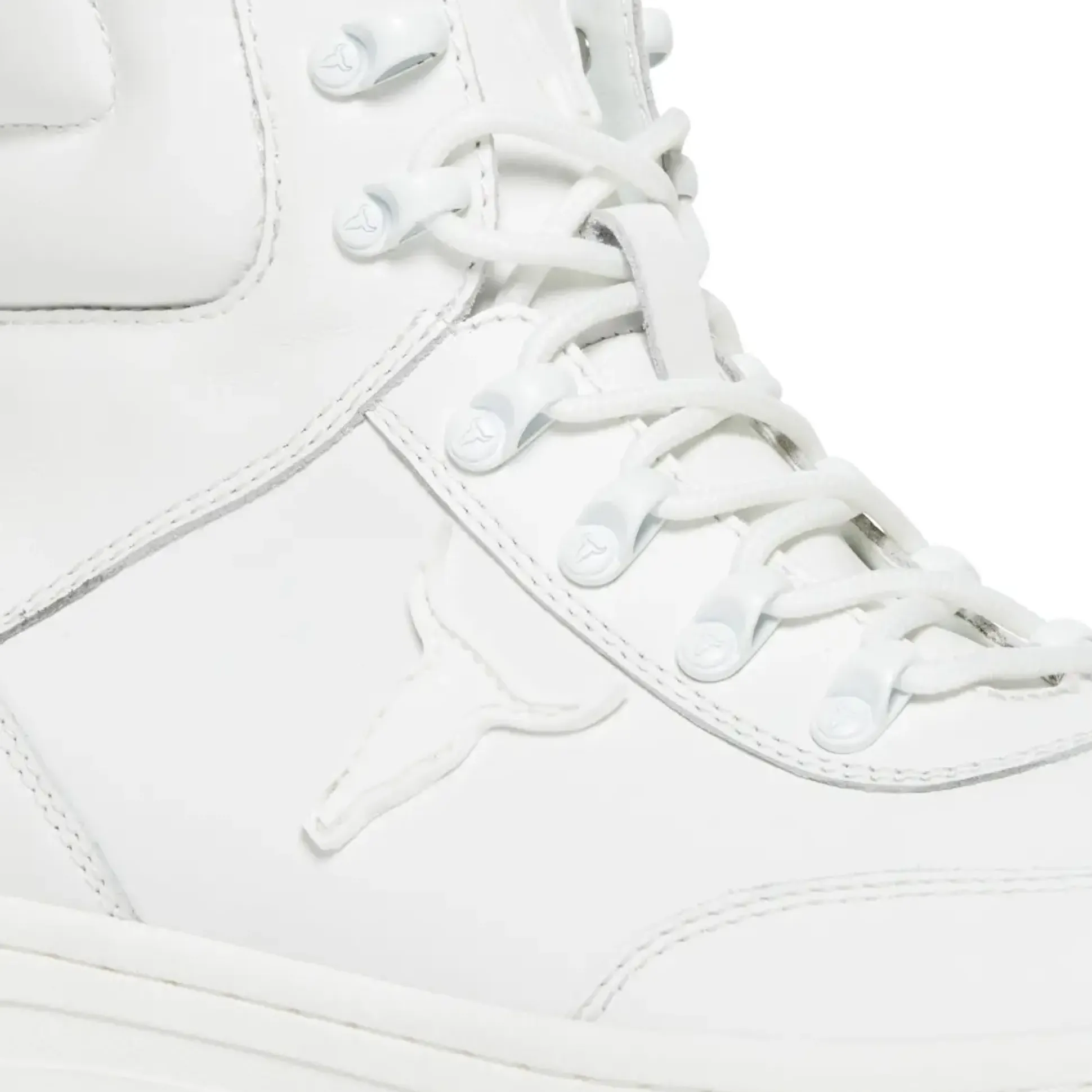 Laken White Leather