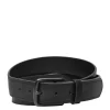 Louis Jean Belt Black Leather
