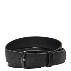 Louis Jean Belt Black Leather