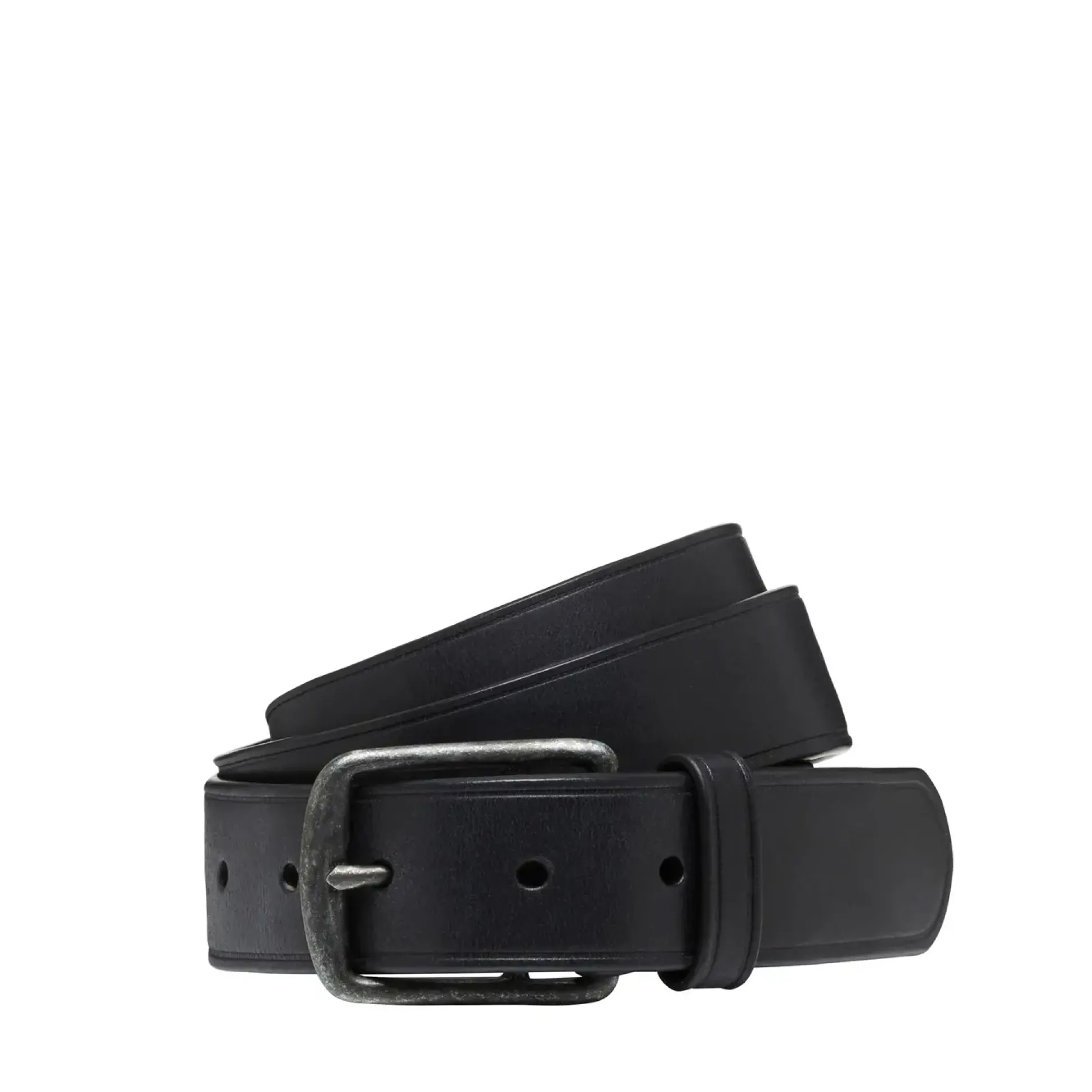 Louis Jean Belt Black Leather