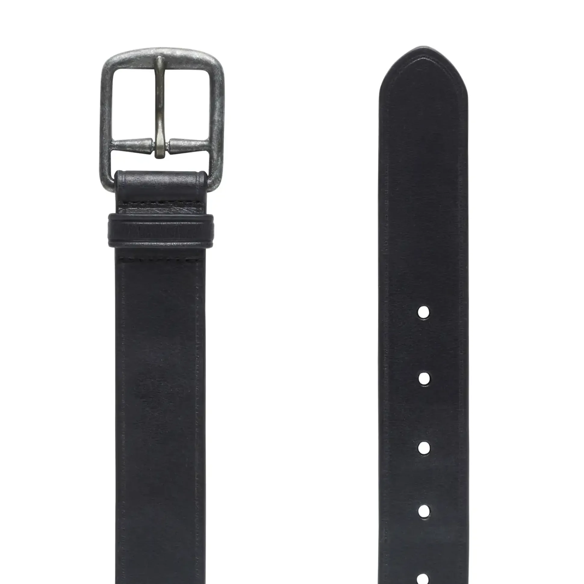 Louis Jean Belt Black Leather