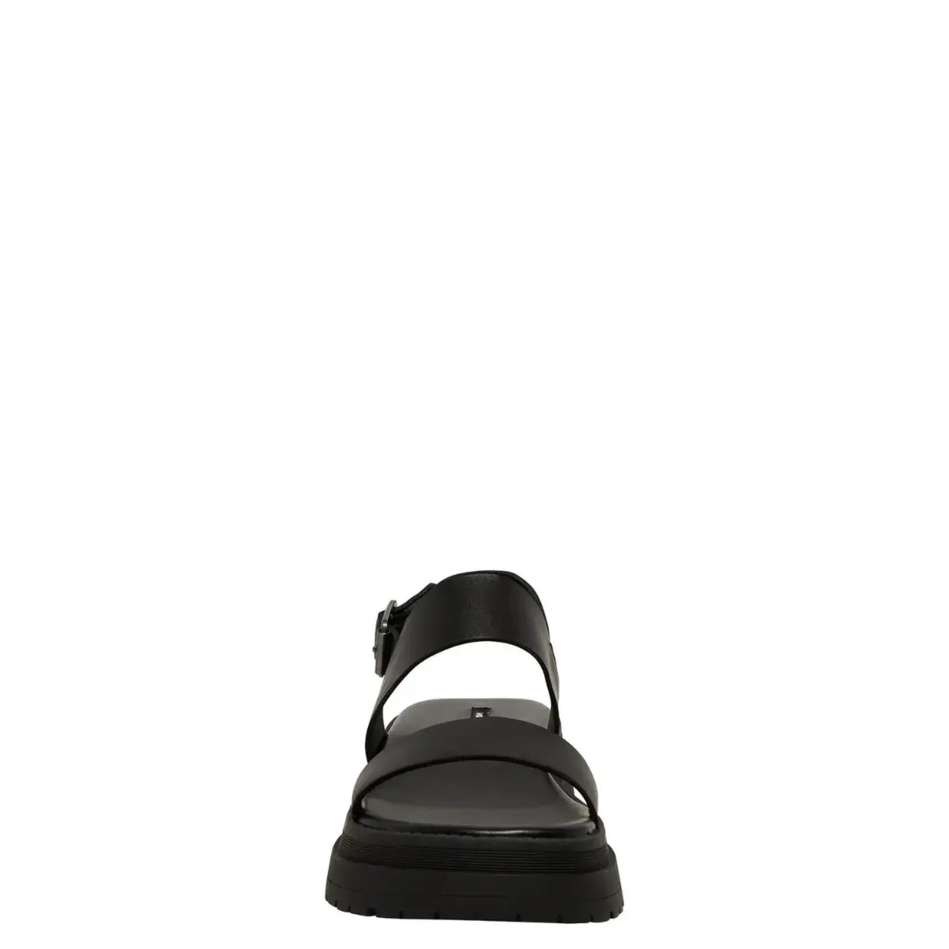 Loyalty Black Leather Sandal