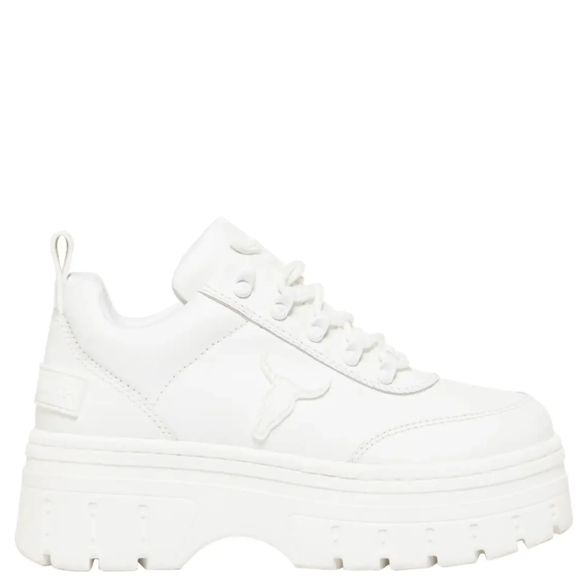 Lux White Leather