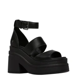 Match Black Leather Sandal