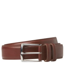Men'S Dress Belt Whisky Leather
