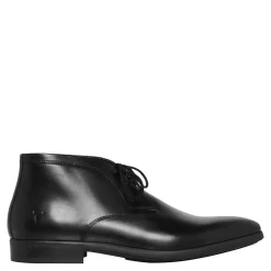 Myles Black Leather