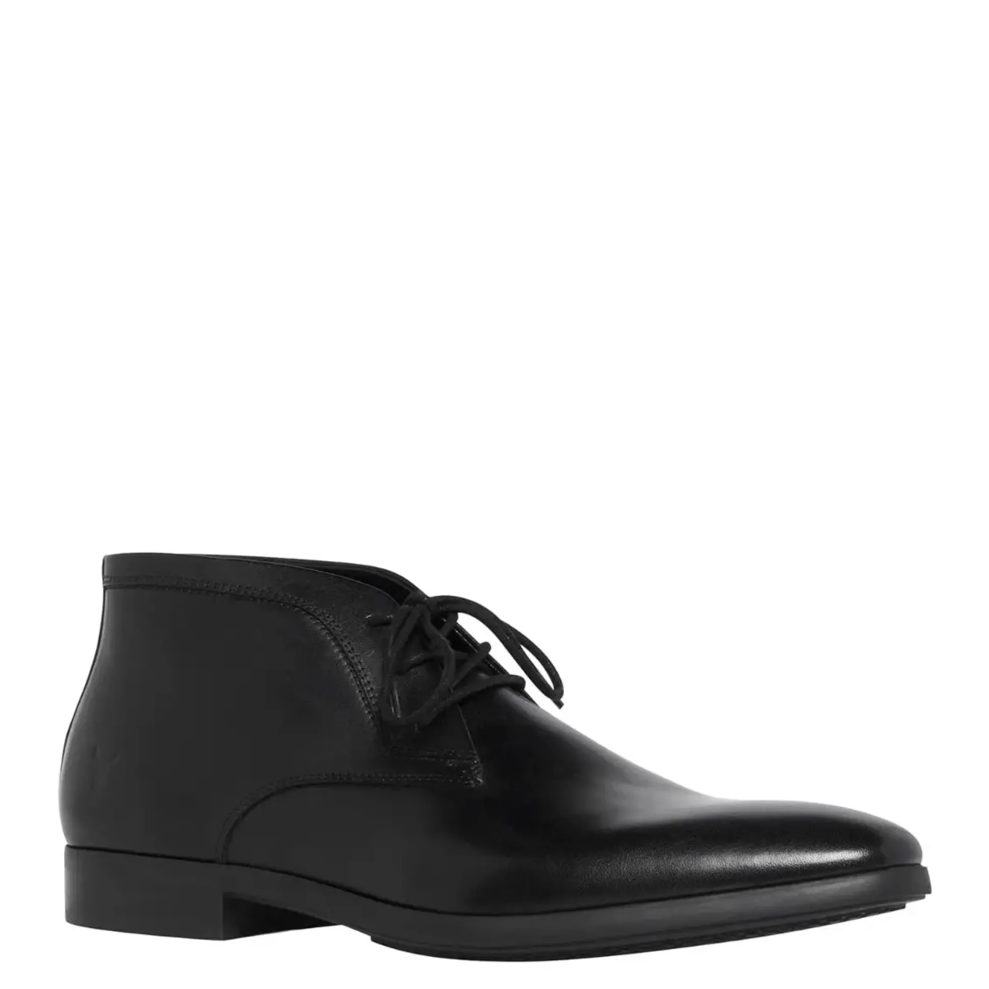Myles Black Leather