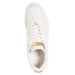 Racerr White Leather