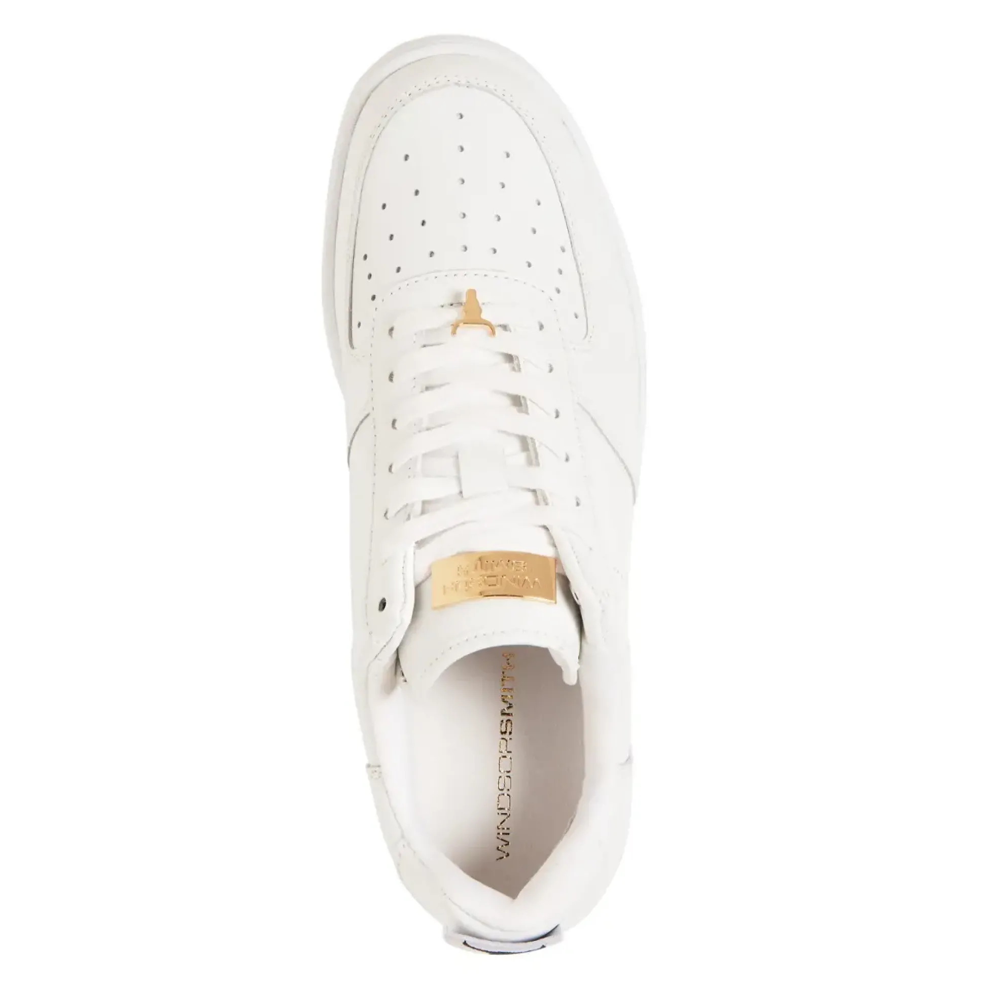 Racerr White Leather