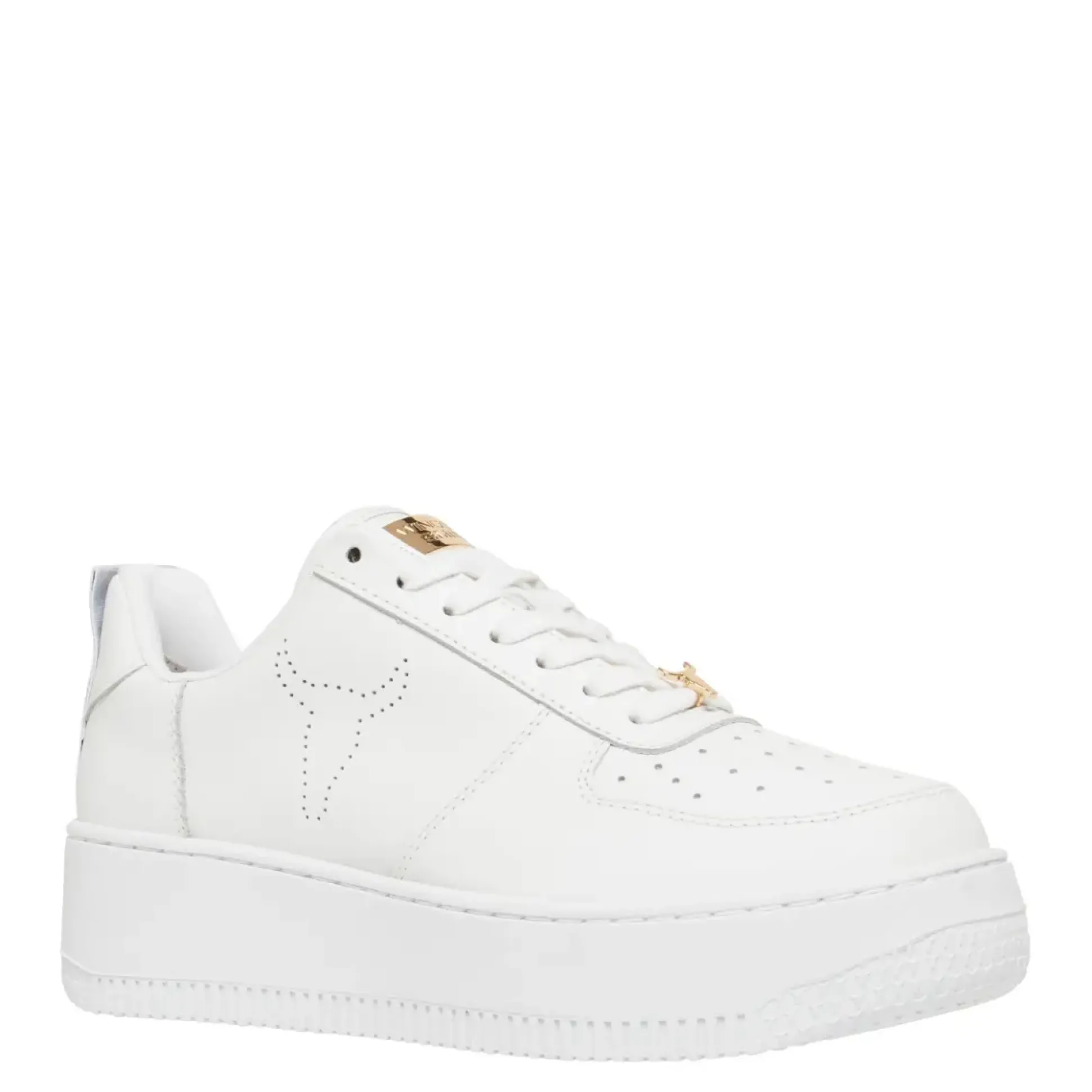 Racerr White Leather