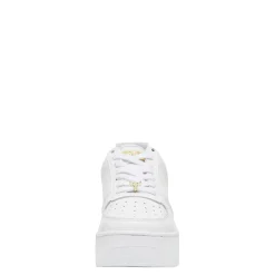 Racerr White Leather