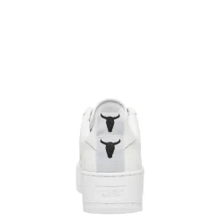 Racerr White Leather