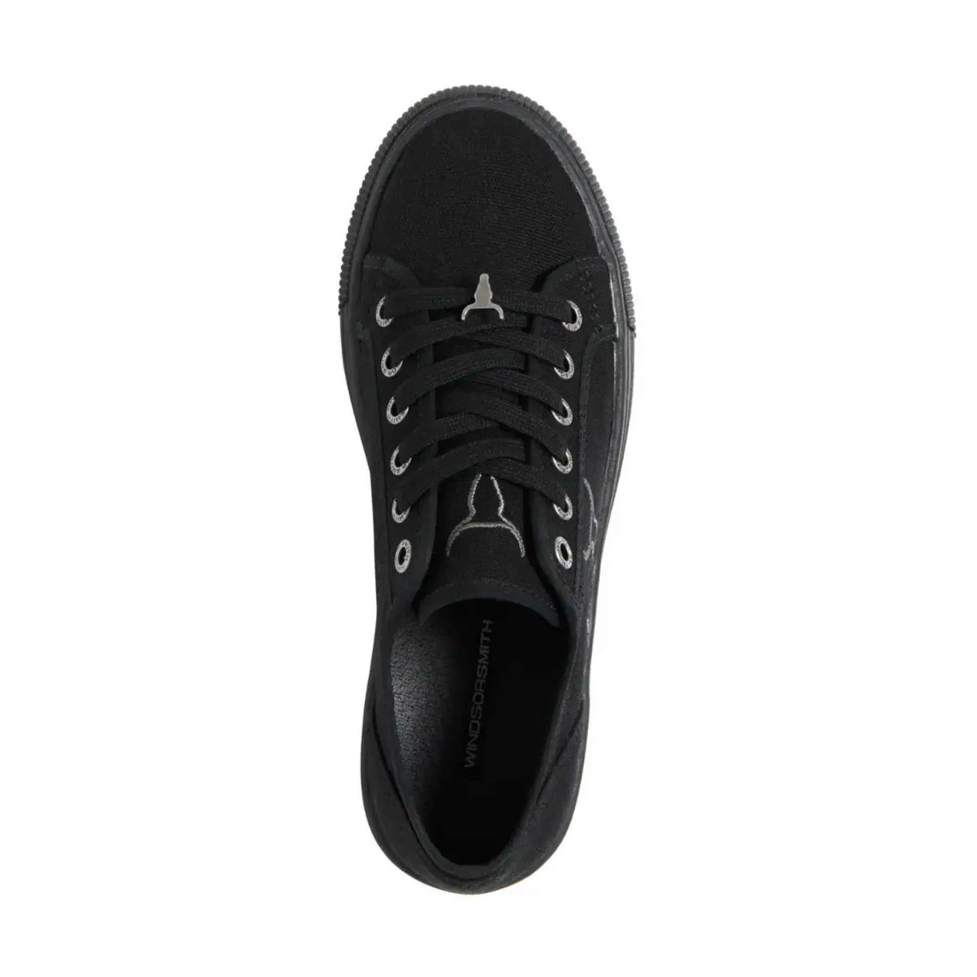 Ruby Black Canvas / Black Sneaker