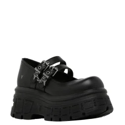 Scary Black Leather