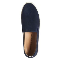 Scott Navy Suede