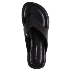 Sinful Black Leather Sandal
