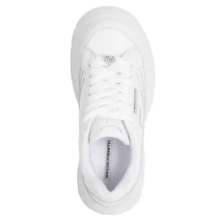Swerve White Leather