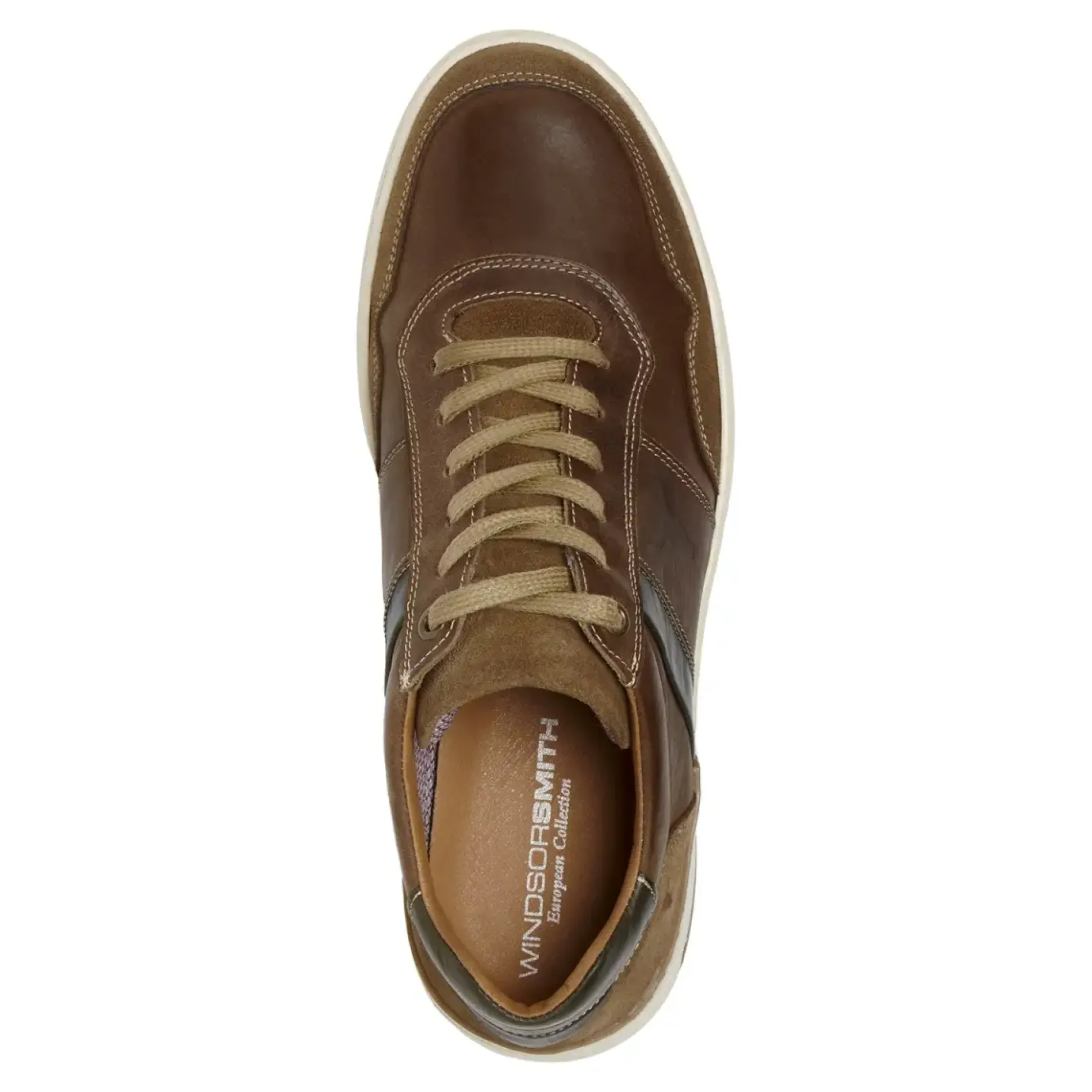 Tate Khaki Leather