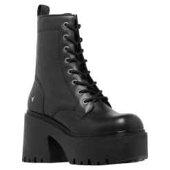 Totally Black Leather