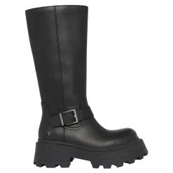 Trace Black Leather