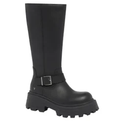 Trace Black Leather
