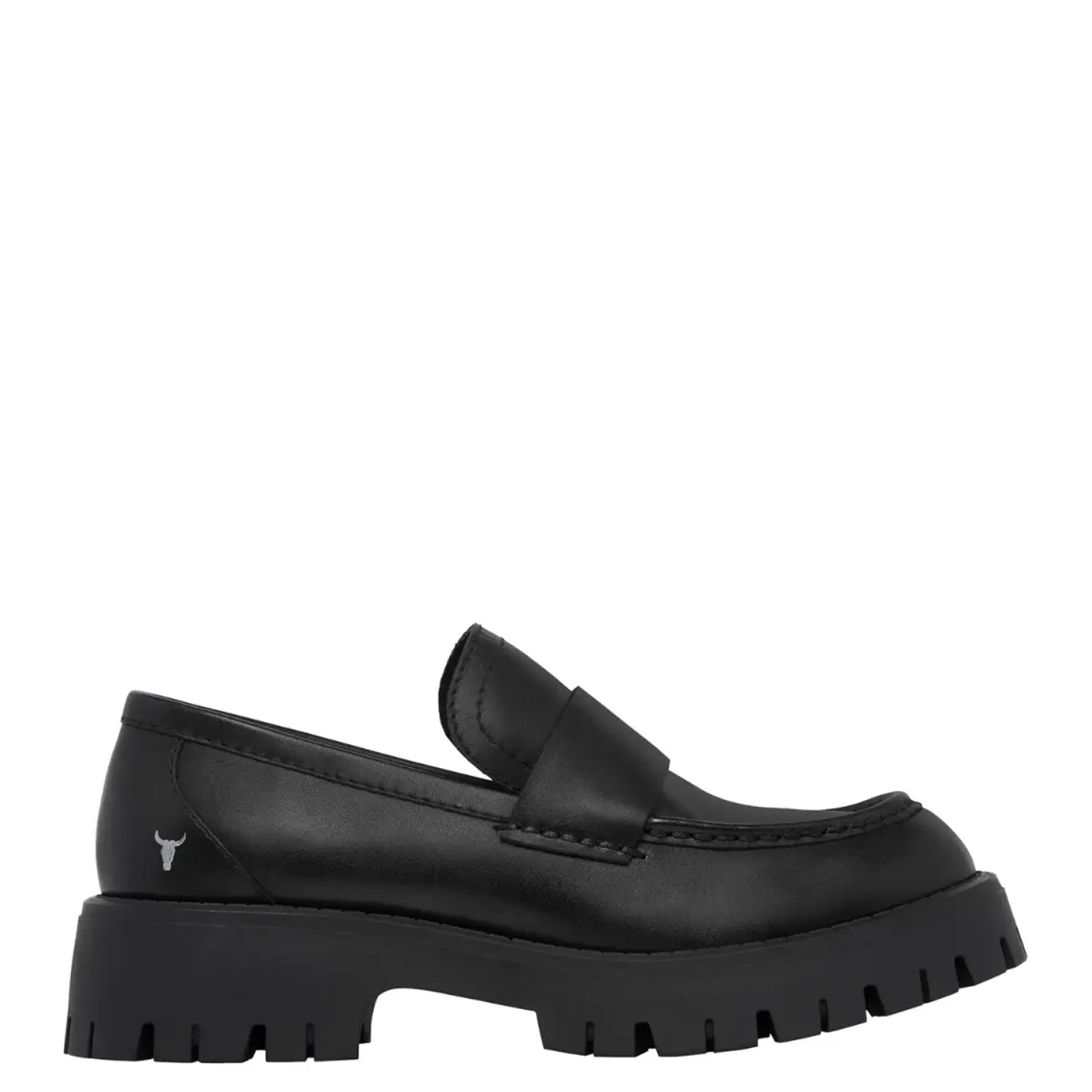 Tricks Black Leather Shoe