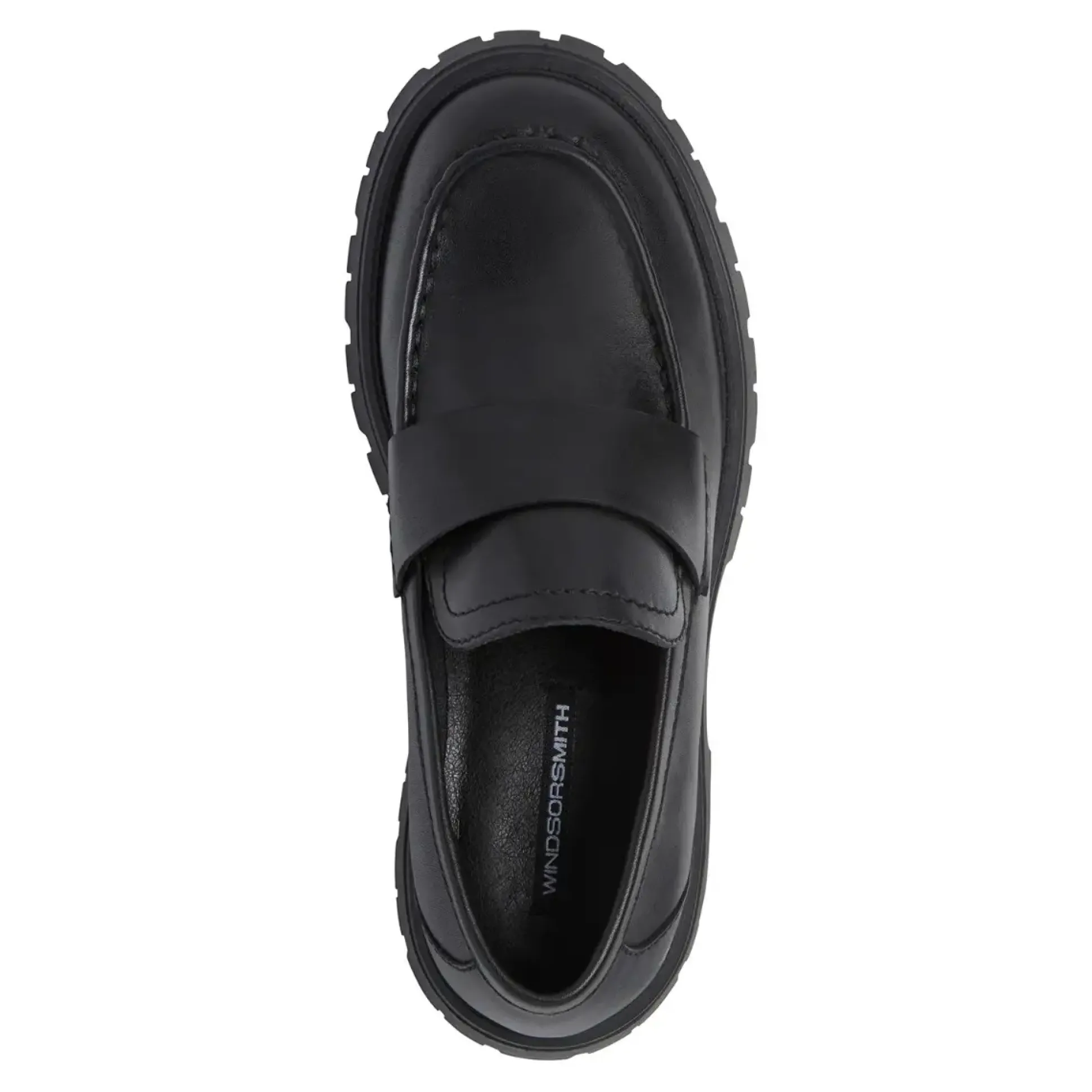 Tricks Black Leather Shoe