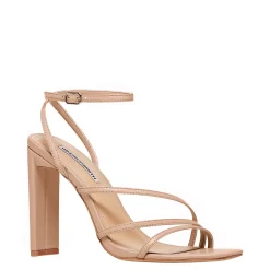 Venus Nude Leather Heel