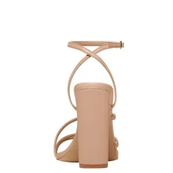 Venus Nude Leather Heel