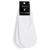 Women'S Invisible 3Pk White Sock